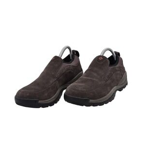 Columbia‎ Shoes Mens Size 9 Broc Moc W/R Slip On Suede Omni-Grip YM6145-228